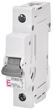 Автоматический выключатель ETIMAT P6 B20/1 6кA ETI