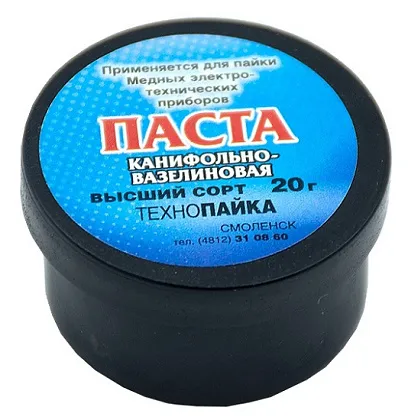 Флюс Паста канифольно-вазелиновая для пайки медных тех.приборов 20 гр 10-500 Стан