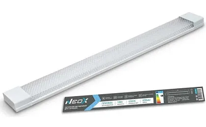 Светильник линейный LED ДПО-110 18Вт 6500К 1890Лм призма IP40 600мм NEOX