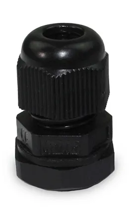 Сальник MG 16 пластик (4-8мм) IP68 черный ГОФРОМАТИК