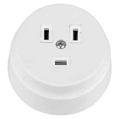 Розетка для электроплиты ОУ однофазная 32А РА32-072 BYLECTRICA