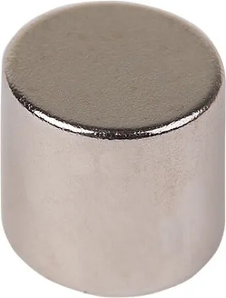 Неодимовый магнит диск 10х10мм сцепление 3,7 кг (упаковка 2 шт) Rexant, уп