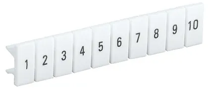 Маркеры для КПИ-4мм2 с нумерацией №№ 1-10 IEK