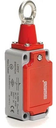 Выключатель концевой медленного переключения с металлической консолью, стальным кольцом (1НО+1НЗ)