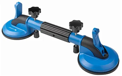 Присоска для установки стекол/керамической плитки раздвижная (стеклодомкрат) (50кг) HOEGERT