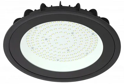 Светильник подвесной LED SPP-402 4000К 100Вт 10000Lm IP65 черный ЭРА