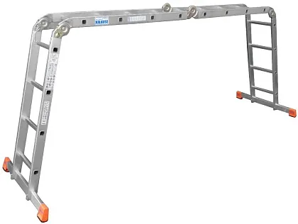 Лестница алюминиевая трансформер 4*4 MULTIMATIC (120649) (KRAUSE)