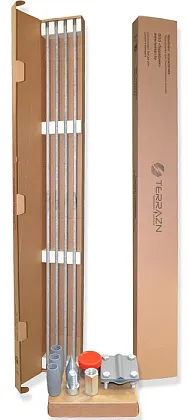 Заземлитель стержневой L-6м. Ф16  21600 TD, ком