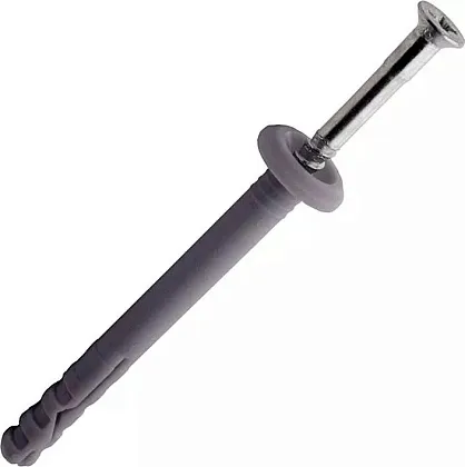 Дюбель-гвоздь 6*60 гриб (100 шт.) (ПСК), уп