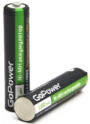 Аккумулятор AAA 1100mAh Ni-Mh GOPOWER BL-2, ком