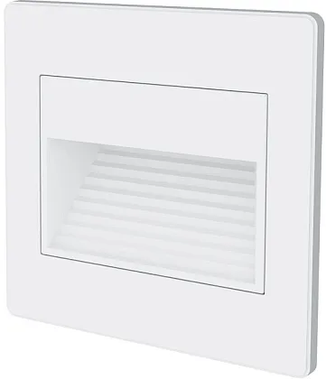 Светильник встраиваемый LED LN13/JD13 1Вт 3000К 80Лм 86 квадрат бел