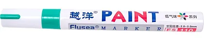 Маркер краска Paint Marker FS-110 белый, 2-4мм Flysea