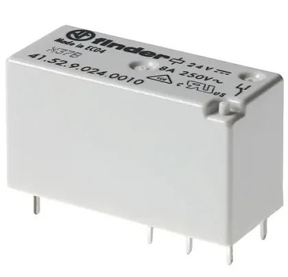 Миниатюрное реле 41.52.9.012.0010 12DC, 2гр.к. 8А