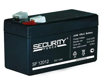 Аккумуляторная батарея SF SF-12012 (12В 1,2Ач)