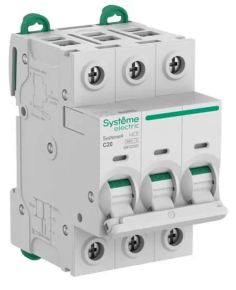 Автоматический выключатель Systeme9 C20/3 6kA SE