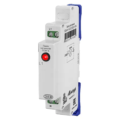 Лампа сигнальная одинарная ЛСМ-1к ACDC230В Меандр