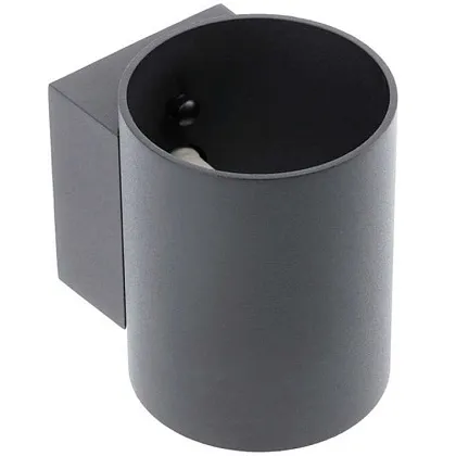 Светильник настенный CAMPIONE, алюминий, G9, IP20, макс. 40 Вт, круглый, черный GTV