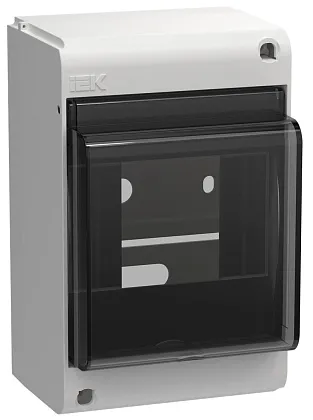 Щит навесной пласт. КМПн- 4 IP30 UNION mini бел. IEK