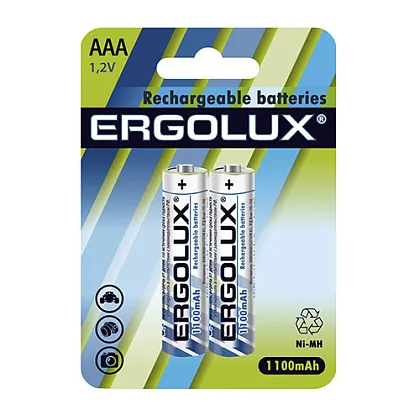 Аккумулятор AAA 1100mAh Ni-Mh ERGOLUX BL-2