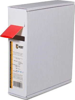 T-BOX 16/8 красный (10м) (КВТ), уп