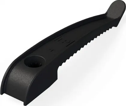 Держатель кабеля односторонний П/М Черный Промрукав (20)