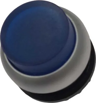 Кнопка M22-DRLH-B синяя  выступ. с подсветкой, 