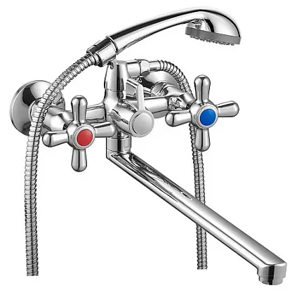 Смеситель ROEGEN RP120C для ванны, 1/2" м/к, керамический дивертор RP120C