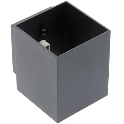 Светильник настенный CAMPIONE, алюминий, G9, IP20, макс. 40 Вт, квадратный, черный GTV