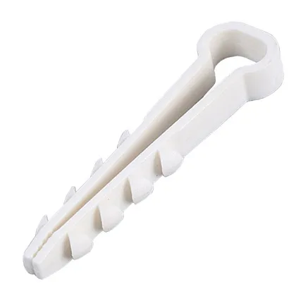 Дюбель-хомут ДХП 10х5 Белый Fortisflex (100шт) (аналог USMP-2), уп