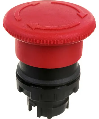 Головка кнопки BDE авар. "Грибок" 40мм, возврат поворотом, IP50