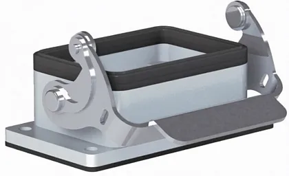 Корпус разъема SO-H6B-ST-1L с фиксатором, металл, IP65 SMICO