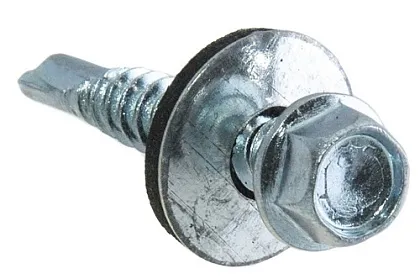 Саморез кровельный 5,5*19 оцинк. со сверлом (250 шт.) (Зитар)