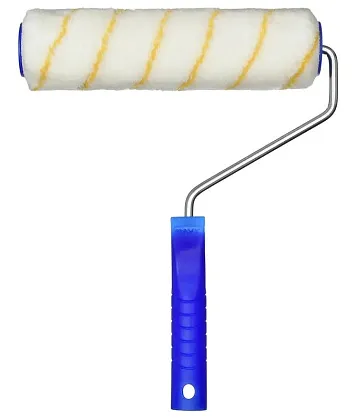 Валик с ручкой, полиакрил, 250 мм, ворс 11 мм Tulips decor Yellow