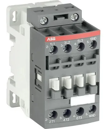 Контактор AF12-30-10-13 100...250VAC/DC, 12A, 5.5kW, 3NO+1NO ABB