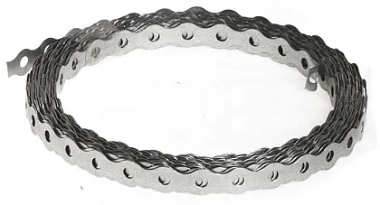 Перфолента 12*0,55 волна цинк (10м) (Стройбат), уп