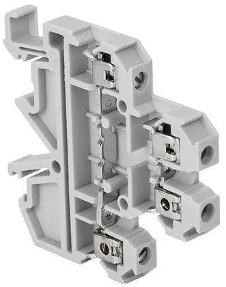 Клемма винтовая двухуровневая JXB-4/35 серая EKF