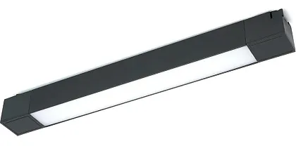 Светильник светодиодный трековый на шинопровод 20W, 1400 Lm, 4000К, 120 градусов, черный, AL132 сери