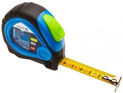 Рулетка 3 м, MID, PTFE HOEGERT