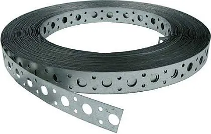 Перфолента 12*0,55 прямая цинк (25м) (МС), уп