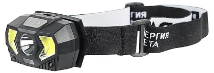 Фонарь налобный светодиодный GB-608 5Вт на батарейках 3xAAA ЭРА