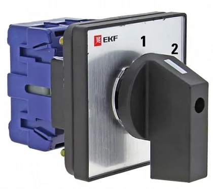 Переключатель кулачковый ПК-1-52 25А 2P 1-2 EKF