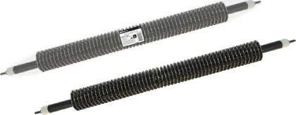 ТЭН воздушный 1,0кВт оребренный (ТЭНР-45, 220V, Ф1) углеродистая сталь (TDM)