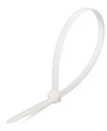 Хомут 5,0*500 белый нейлон морозостойкие (100 шт.) КСС "NORD" (КВТ), уп