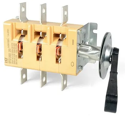 Рубильник ВР32-35В3/0 правая рукоятка HLT