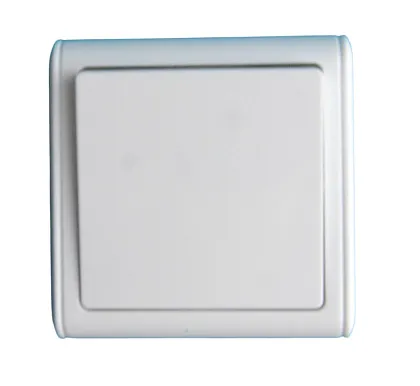 Выключатель ОУ проходной 1-кл. белый SD-S003W "Standard" AWSproducts