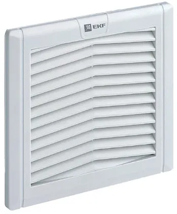 Вентиляционная решётка с фильтром 176x176 мм IP54 EKF PROxima