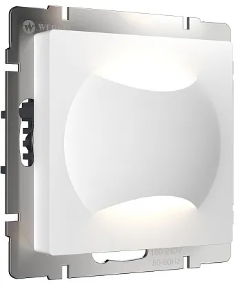 Встраиваемая светодиодная подсветка двойная Белый матовый МУН WERKEL