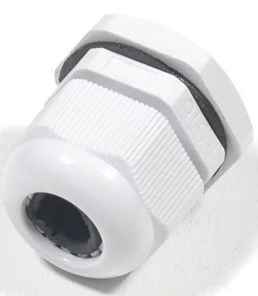 Кабельный ввод PG16 (10-14 мм) серый пластик IP68 (Гофроматик)