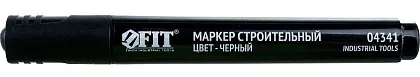 Маркер строительный с жидким красящим составом, черный 147х15 мм