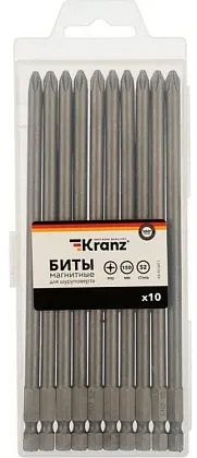 Бита PH2х150 мм для шуруповерта Kranz, KR-92-0411